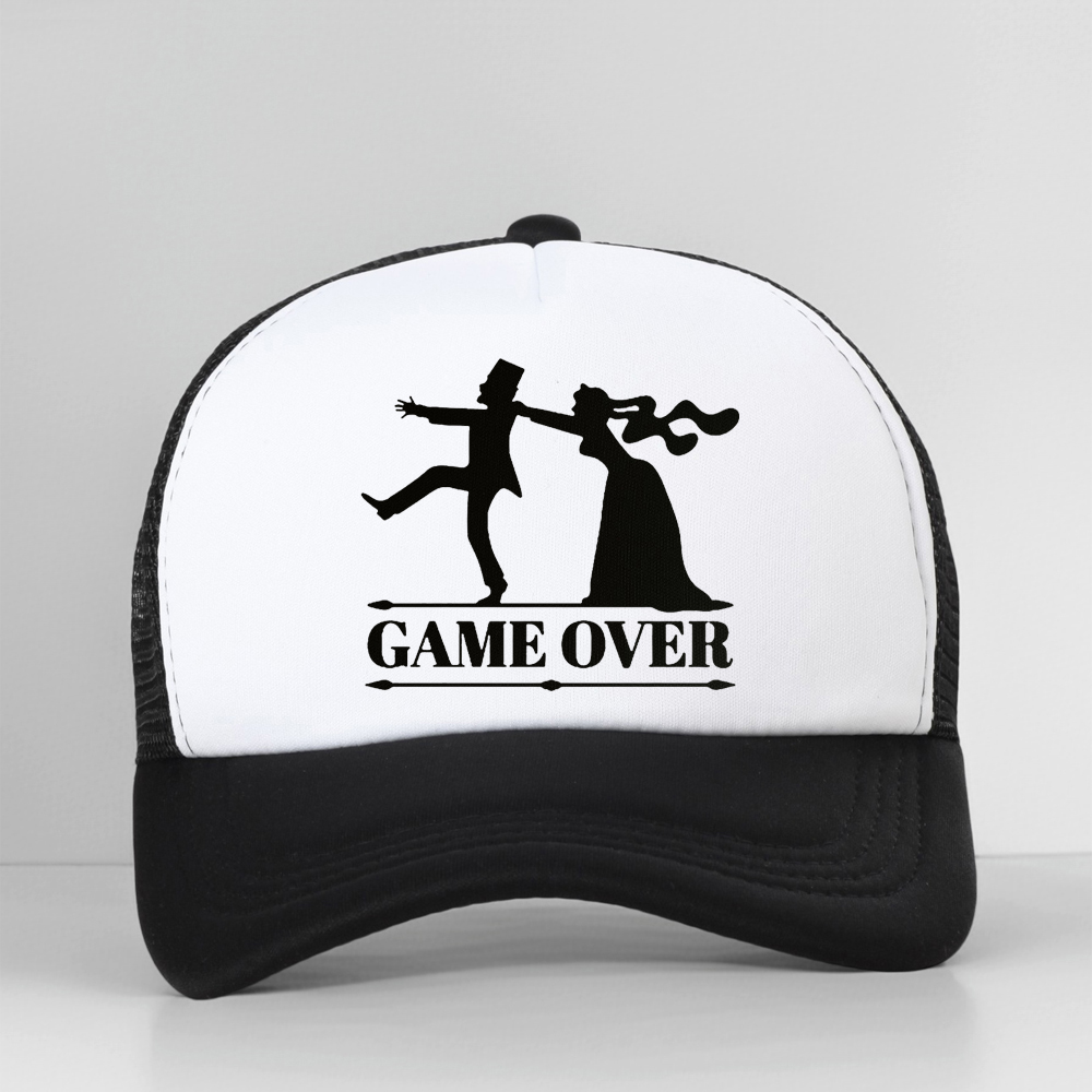 Trucker Cap Mesh - قبعة بيسبول للرجال بتصميم Game Over