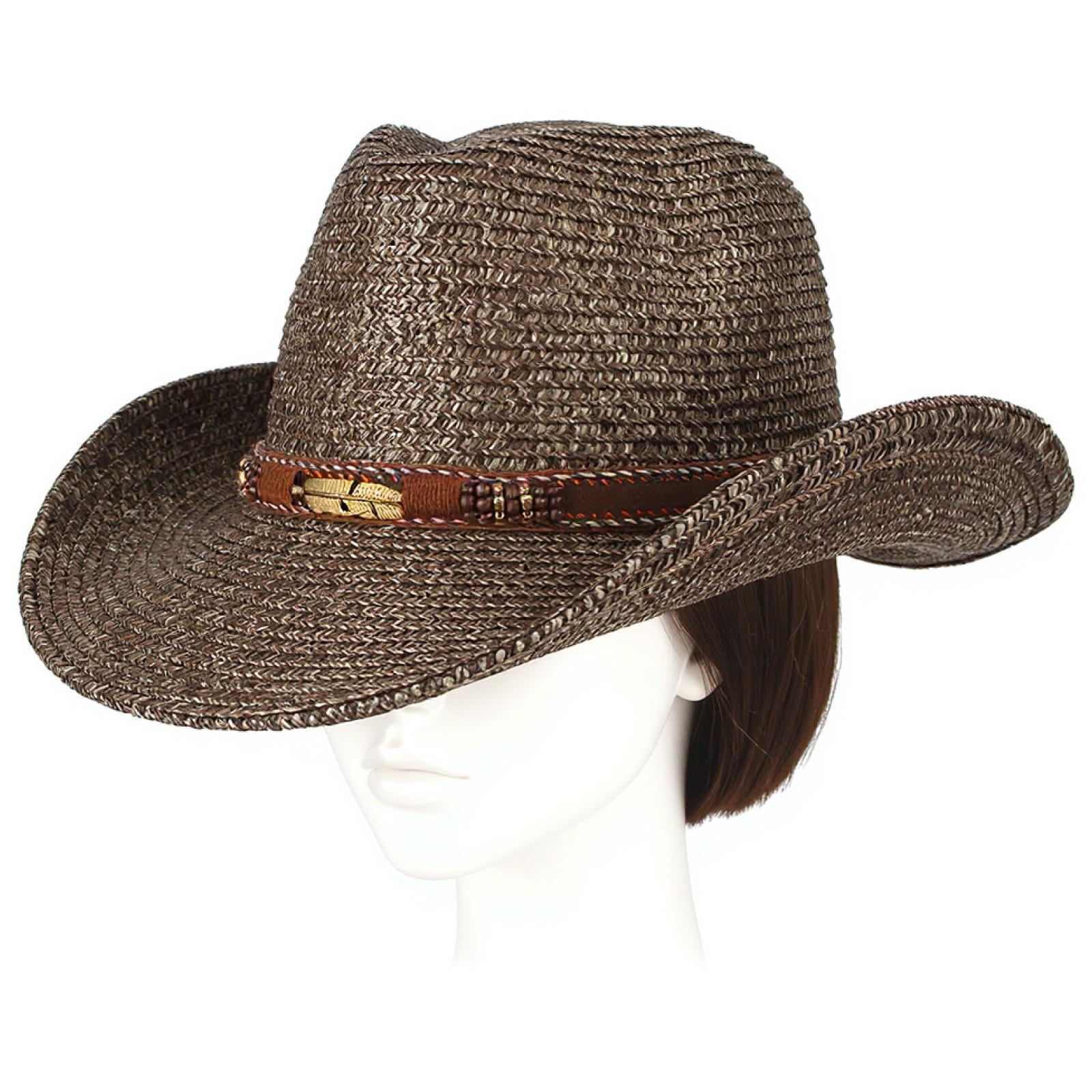 قبعة شمسية واسعة الحواف للرجال - مراجعة Cowboy Hat Straw وسعره